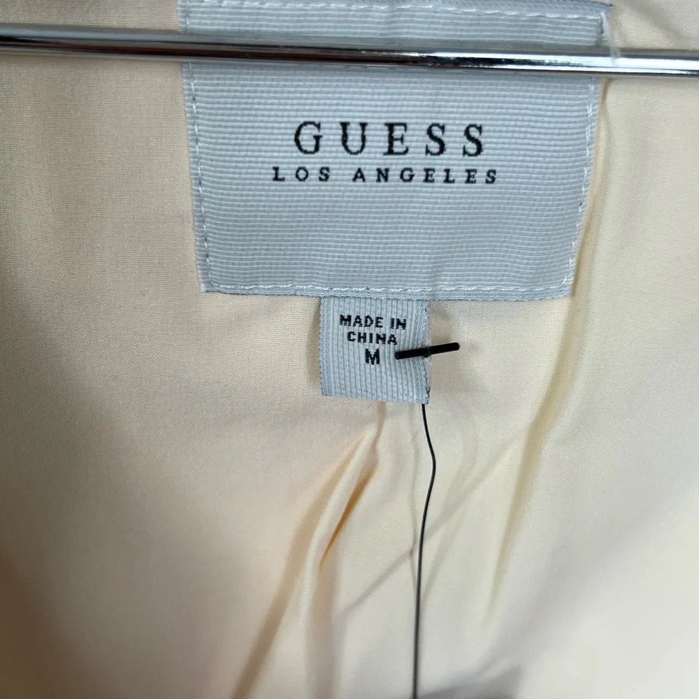 Guess Laser Cut out Leather Jacket - Picture 8 of 17